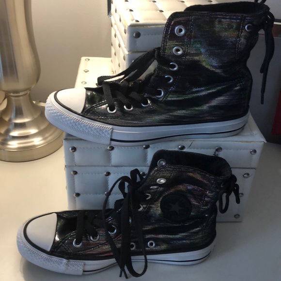 Converse ALL STAR multicolored high tops - Picture 3 of 6